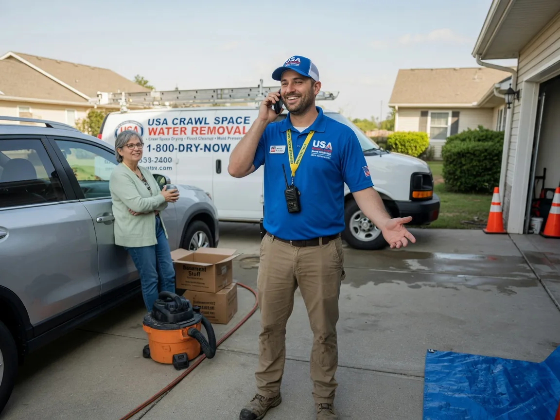 Crawl Space Water Removal Hampshire, IL FAQs
